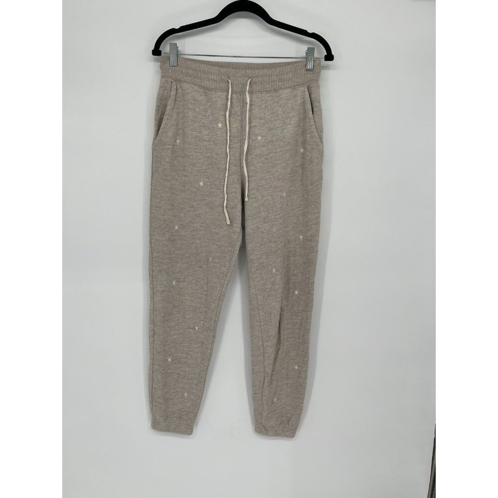 Rails Kingston Heather Brown Embroidered Stars Pants Joggers size M